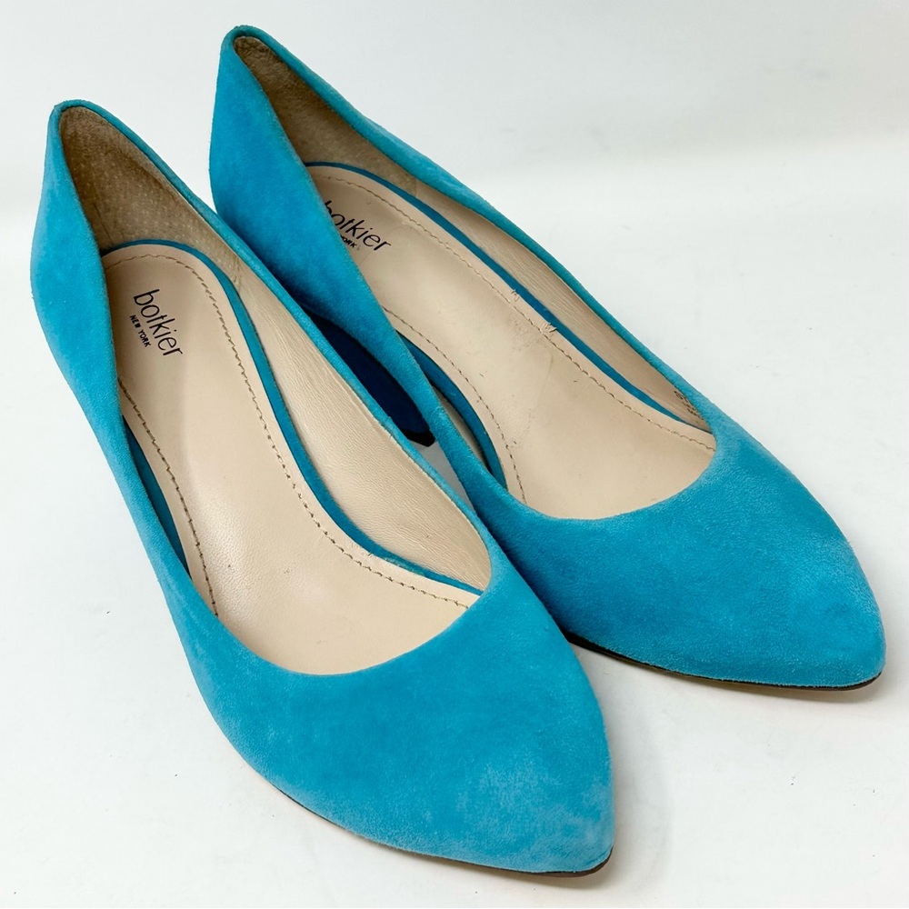 NEW Botkier Women's Stella Pumps In Paradise Blue Size 7 - Picture 2 of 11
